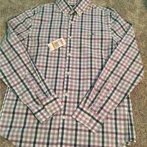 Vineyard vines slim fit whale shirt NWT
